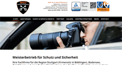 Desktop Screenshot of mkd-sicherheitsdienst.com